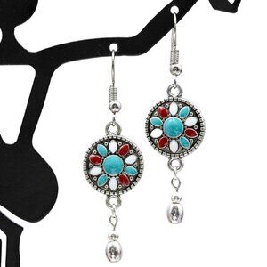 Southwest Style Drop Earrings | Handmade